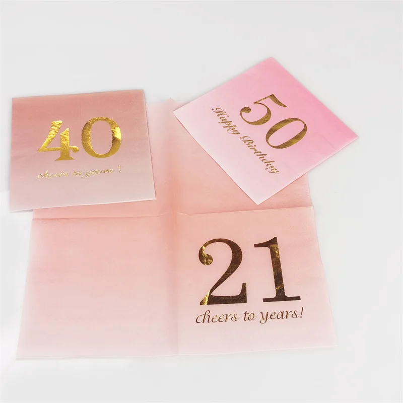 Manufactures tissue Paper Napkins table napkin printed tissue paper for restaurant