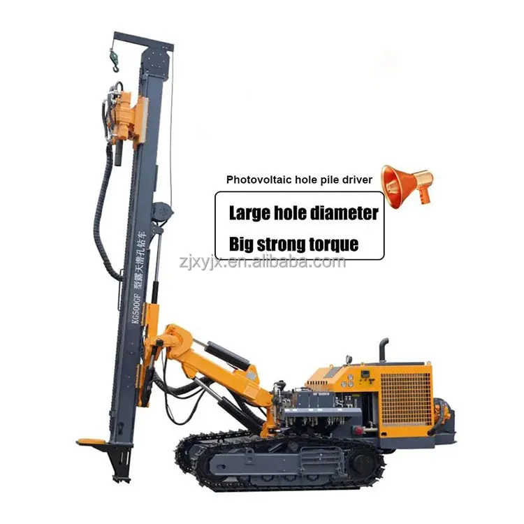China Kaishan drill rig KG500GF bore pile photovoltaic drilling rig machine
