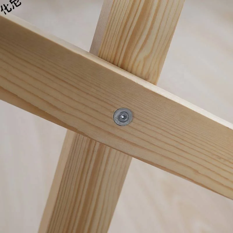 Hot Selling Cheap Custom Oak Wood Folding Hotel Bedroom Luggage Rack With Back