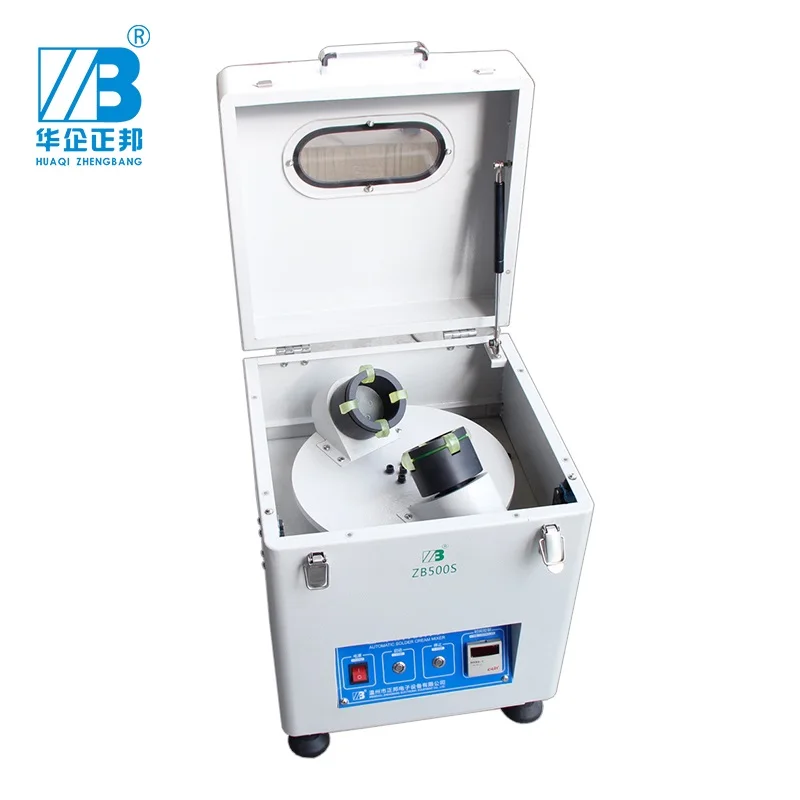 SMT solder past mixing equipment 45kg automatic dual Solder Paste Mixer