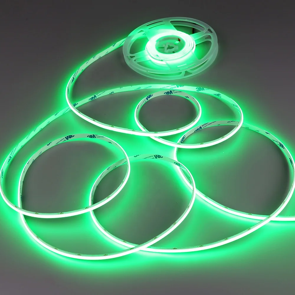 Competitive Factory Price Dotless luces led Light Dimmable Dream Color 600leds/m RGB Digital 12V COB RGB custom led strip Light