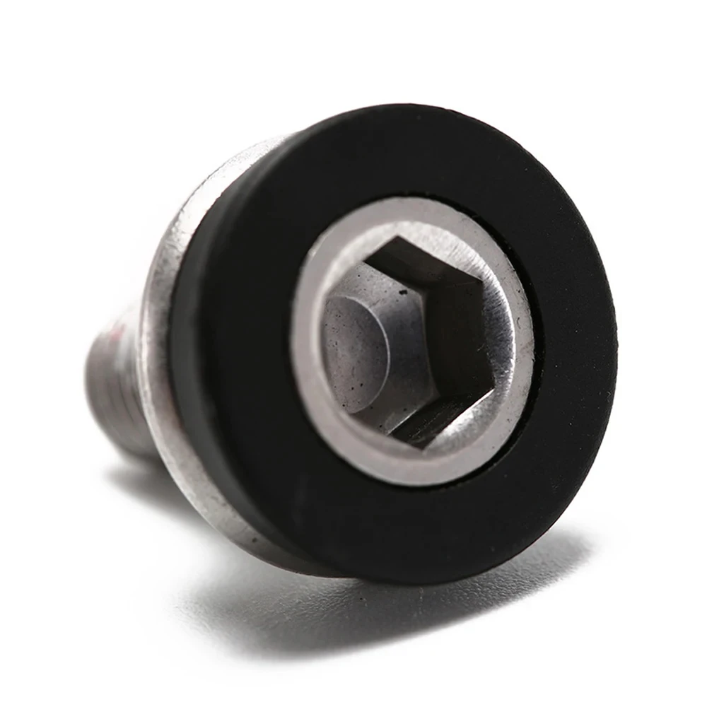 Square Hole Fixing Bolt MTB Chainwheel Screws M8 Bottom Bracket Screw Bicycle Axle Bolts Crank Bolts Axle Allen Key