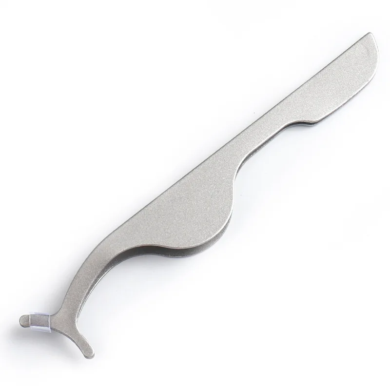 Diamond Stainless Steel Eyelash Tweezers Grip Eyelashes Applicator High Quality Volume Lashes Tweezers