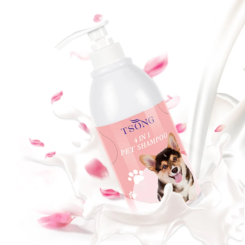 Без запаха, органическое натуральное средство для удаления клещей против блох, оптовая продажа шампуня для домашних животных для собак