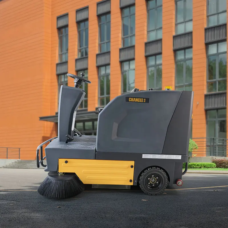 Industrial Outdoor Ride On Road Sweeper Automatic Road Sweeper Warehouse Floor Sweeper Cleaning Equipment