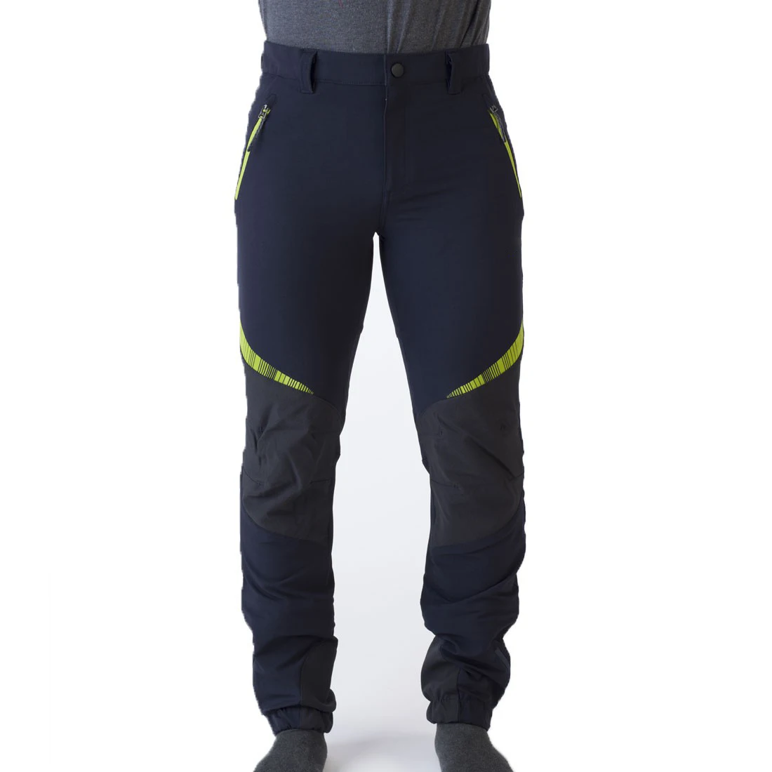 New high tech 4 way stretch ripstop pants hiking outdoor clothing pants with detachable inner gaiter
