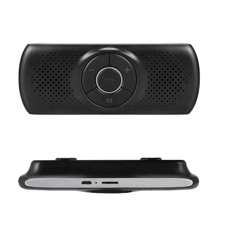 Громкая связь HIGI Bluetooth 5 0 автомобильный комплект громкой связи MP3 музыкальный плеер солнцезащитный козырек универсальный беспроводной аудиоприемник
