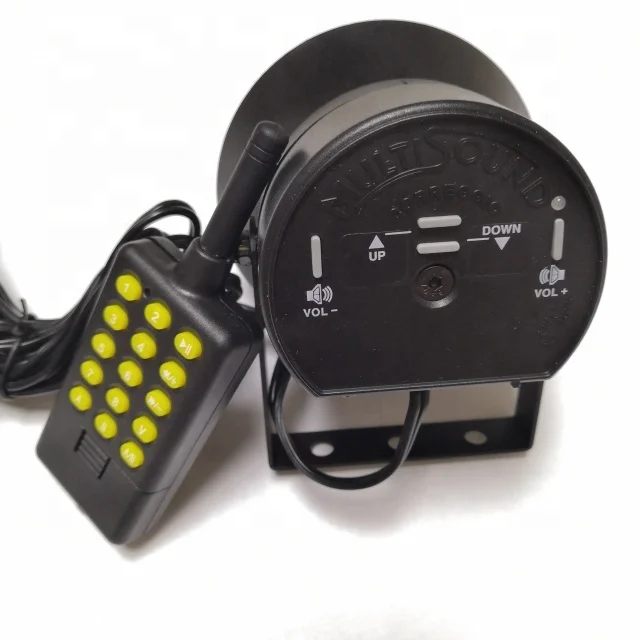 Hot selling hunting bird sound machine mixsounds with 50W loud speakers CP-395D