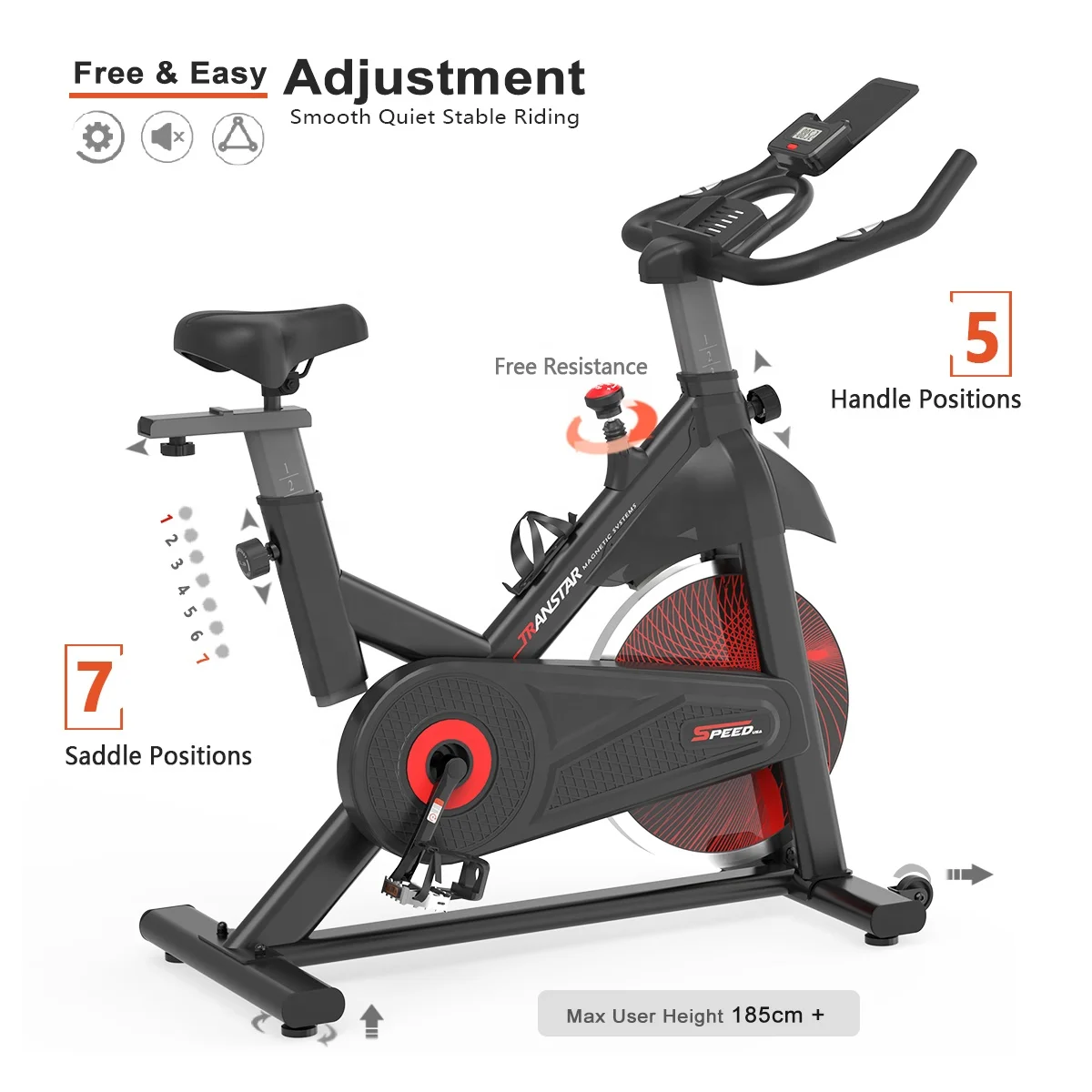 Bicicleta Spinning Stationary Bike Exercise Equipment Indoor Spinning Bike for Home Use