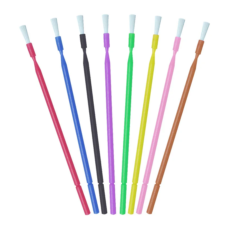 2024 Portable High Quality Micro Applicator Dental Instrument Appropriate Colorful Disposable Oral Hygiene Care Fiber Adults