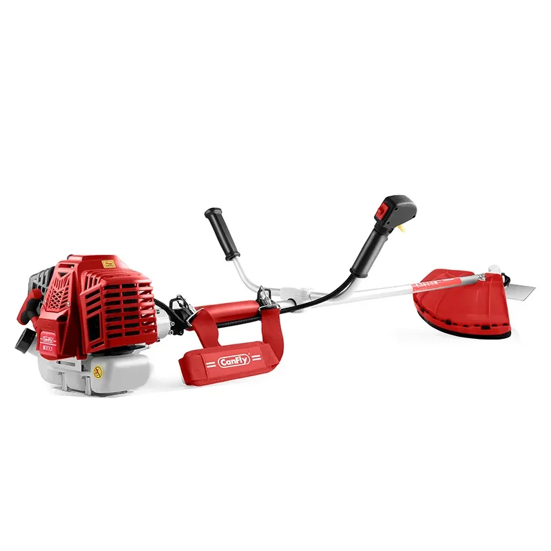 Canfly Brand X3 High Quality 2-stroke,Gasoline Petrol Side-mounted Brush Cutter Grass Trimmer Machine walk behind brush cutter