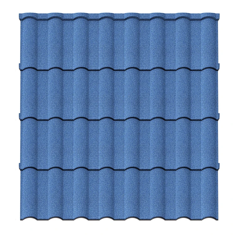 milano type best materials colorful sand singer stone coated metal zinc roofing tiles sheet in nigeria