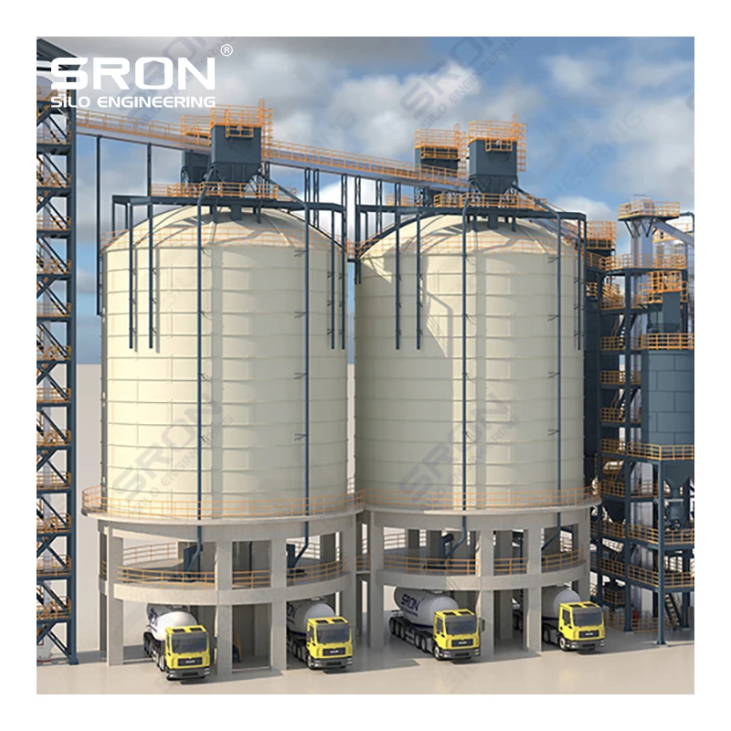 Cement Silo Capacity 30T 50T 60T 80T 100T 150T 200T 300T 500T