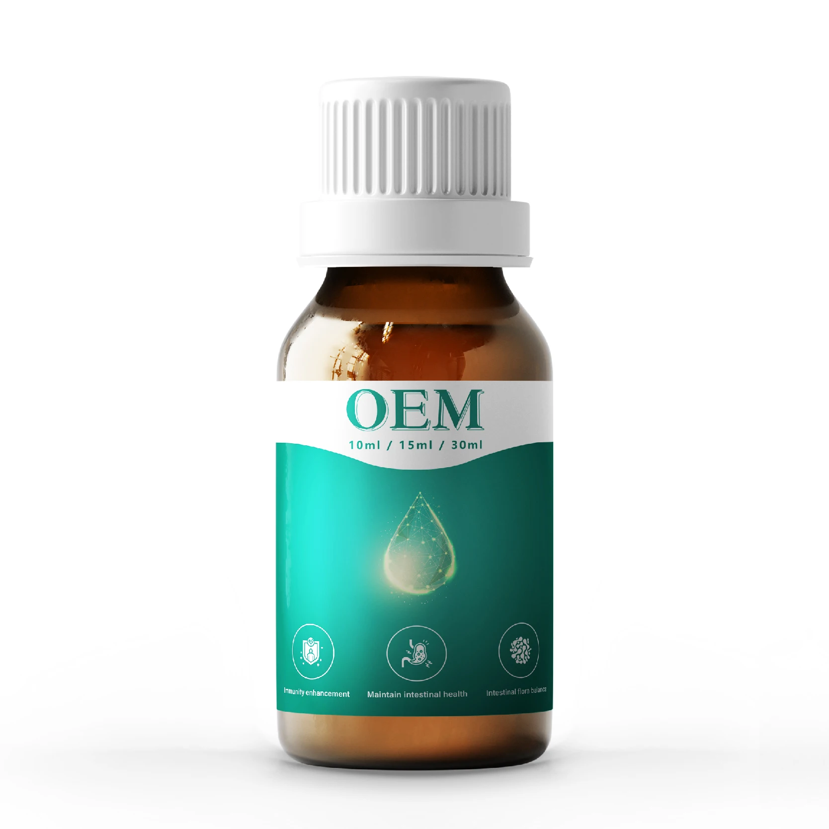 Customized hot selling DHA Algae Oil Drops with ARA Plant Based Omega-3 Vegan Algae Oil For Brain Eye Memory Health Support