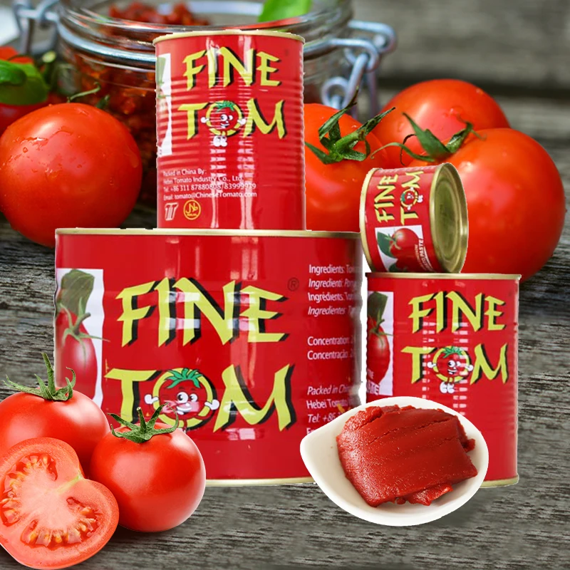 Best brand tomato paste brand from popular supplier with good price in different sizes tomato sauce