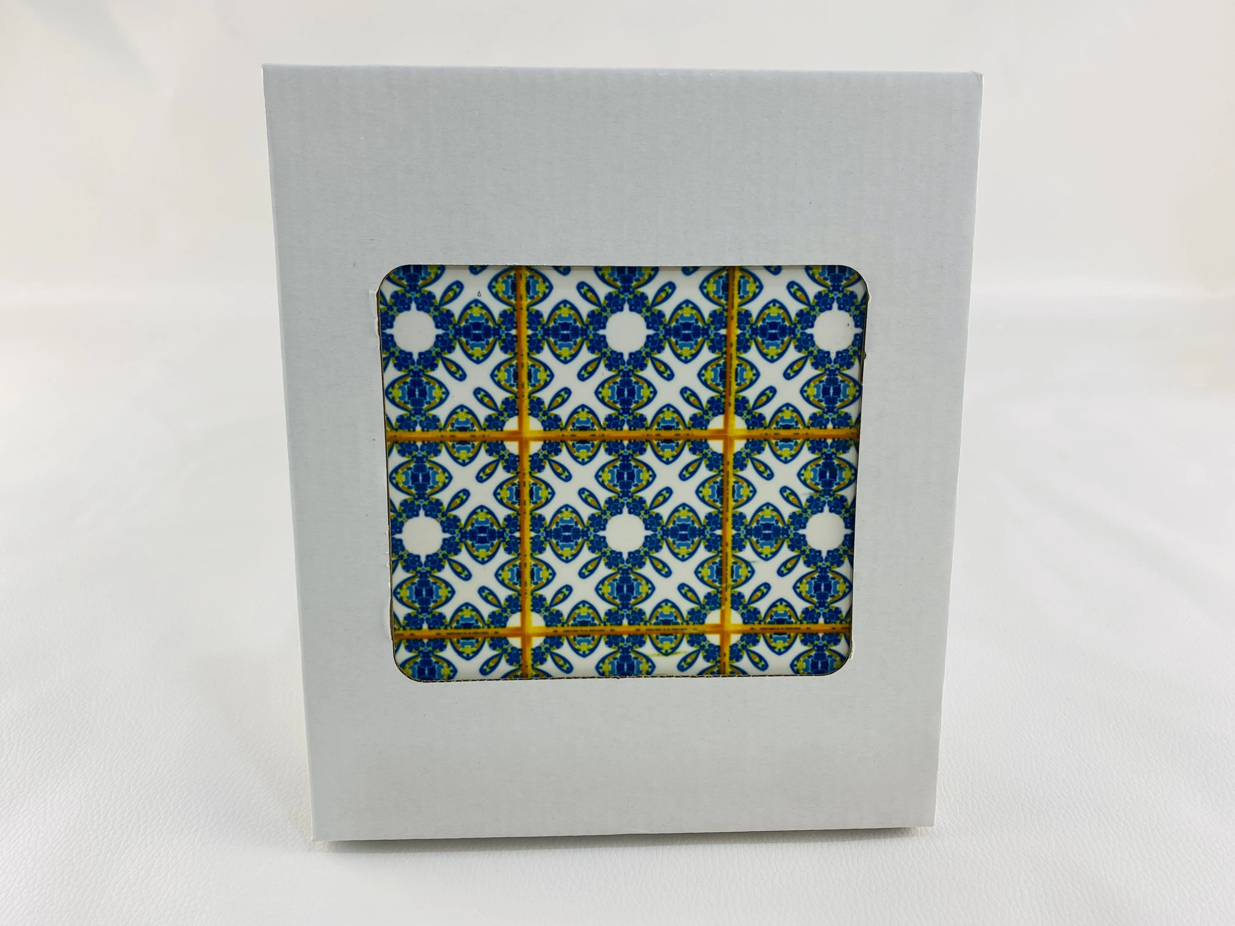 New Design Washable With Handle Sublimation Ceramic Chopping Board