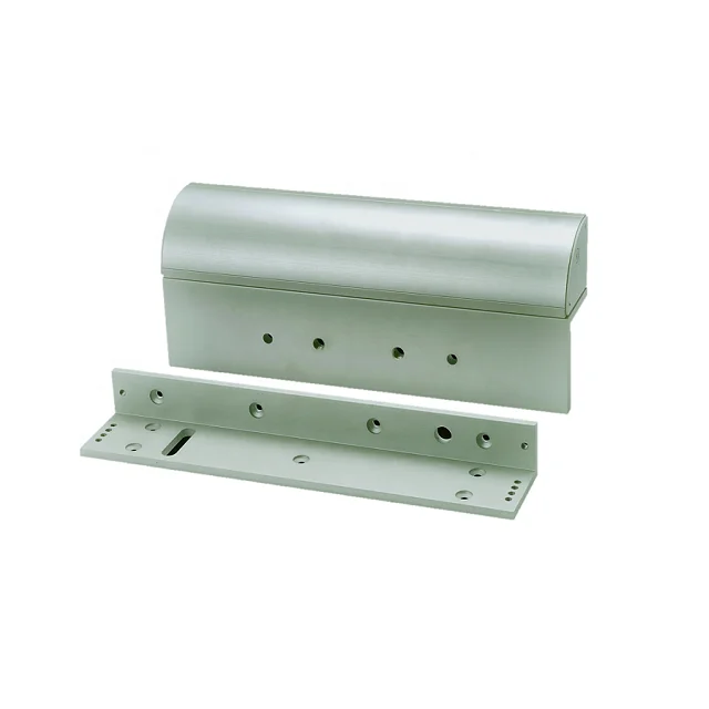 New Arrival Mounting Bracket with Anodized Aluminium Finished for 600lbs Electromagnetic Lock for In-swing Door