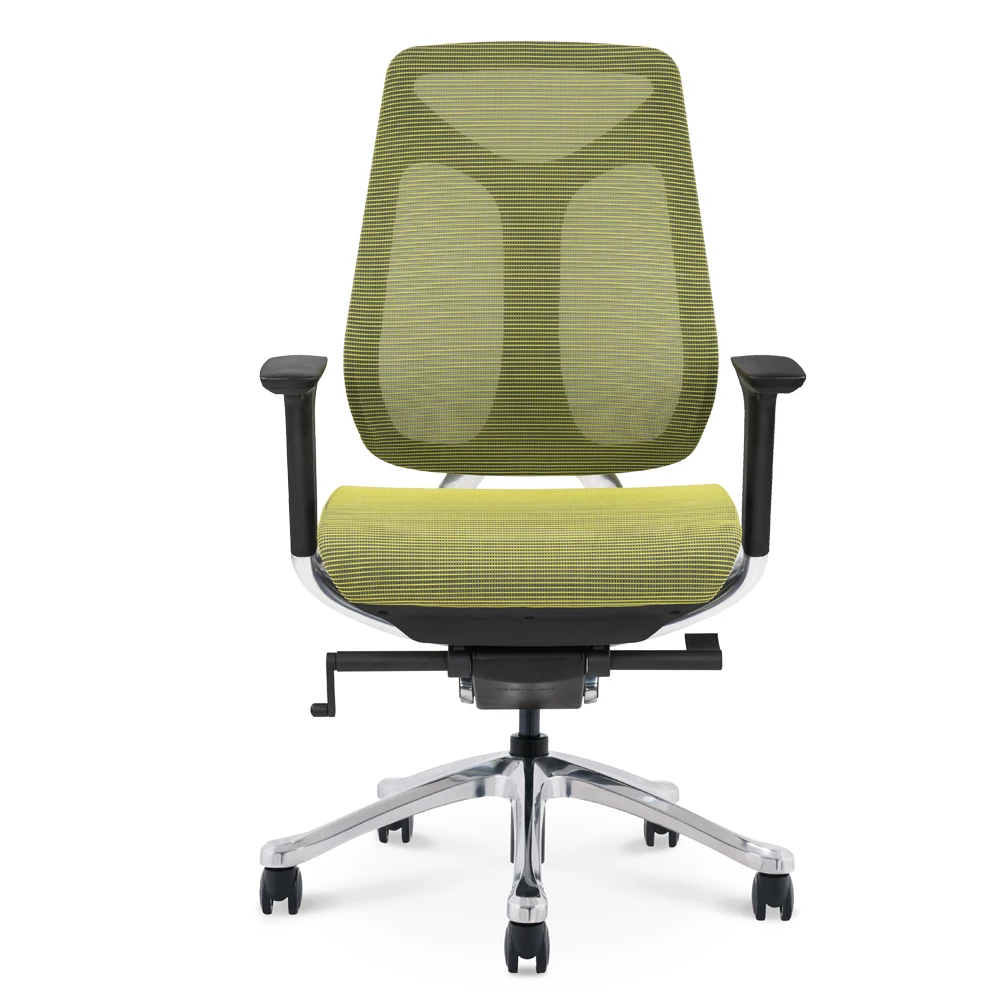 Office Chair Office Furniture Mesh 350mm Polished Aluminum Five-star Base Korean Class 4 Gaslift Lifting Armrest 7 Years