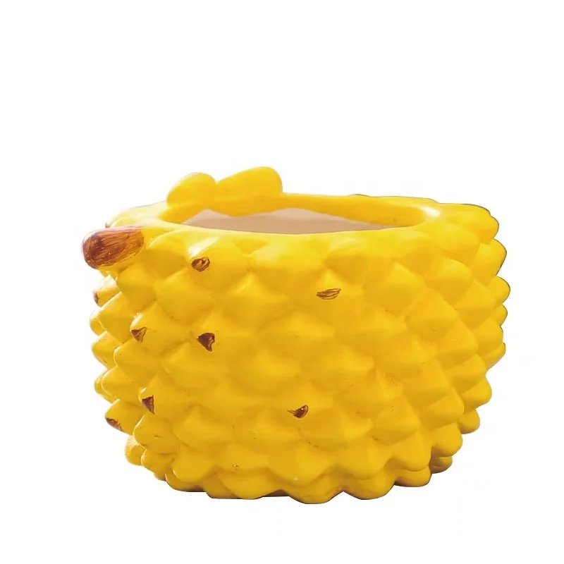 Apple Durian Fruit Creative Simple Light Luxury Home Creative Design Breathable Handmade Succulent Planter