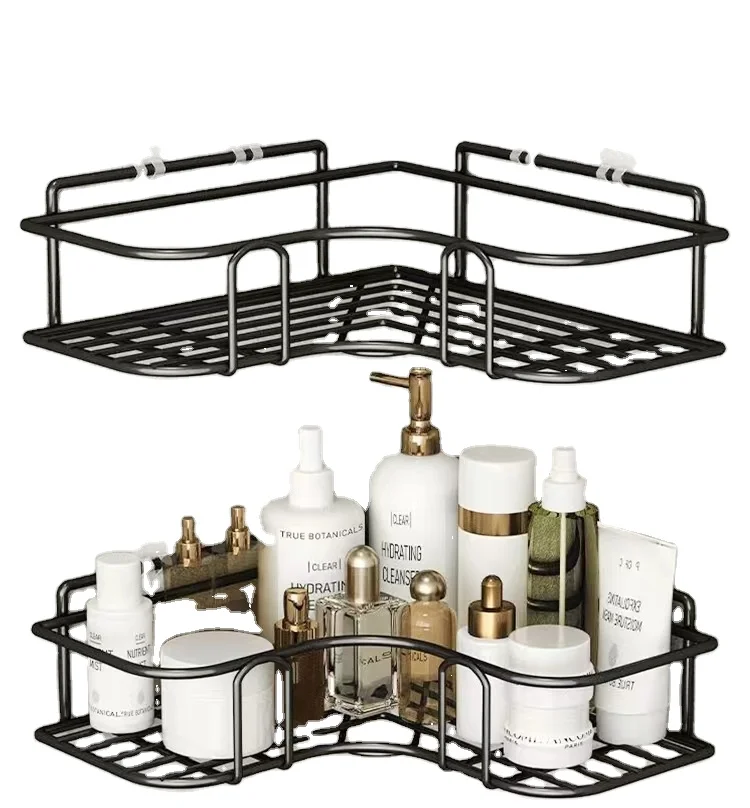 Угловая полка для ванной и кухни