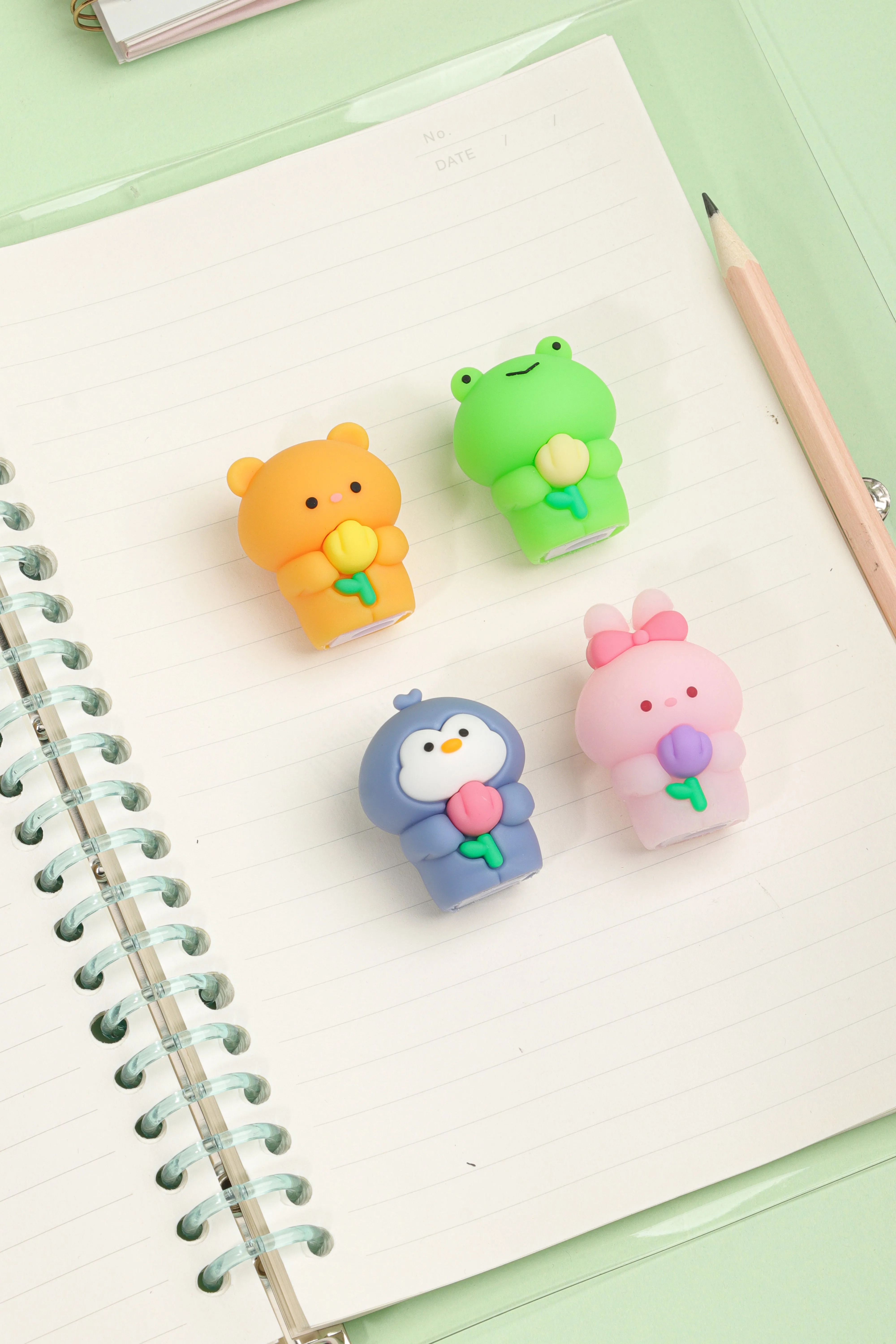 Cute Pet Kawaii Kids Animal Design Novelty Best Gift Patent Cartoon Pencil Sharpener