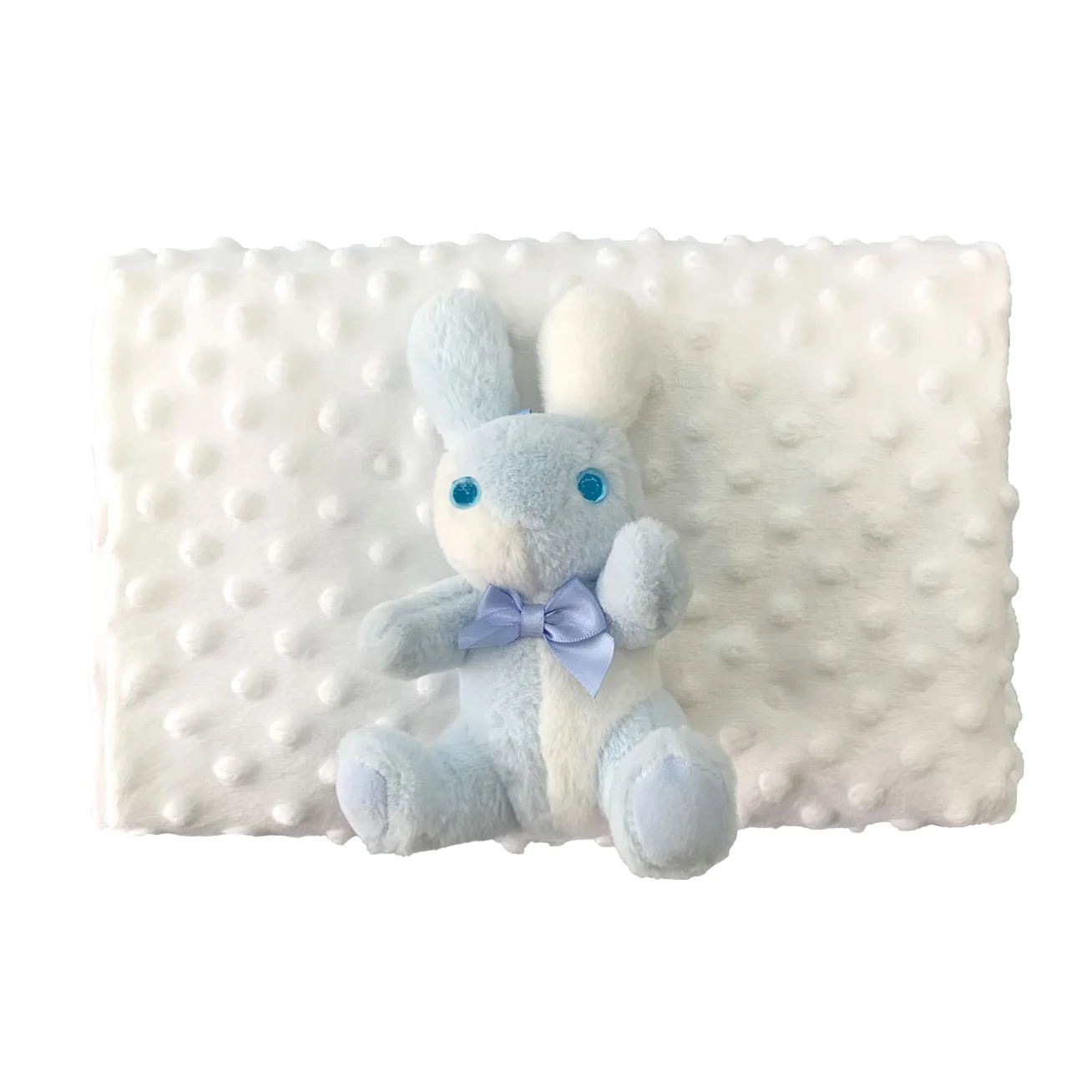 Genuine Modern Dinasor Newborn Baby Blanket Minky Dot Weighted