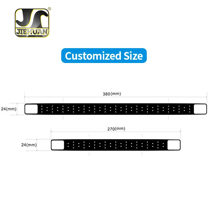 Jiehuan Precision Sport Loop Armbands Customizable Soft Straps with Heart Rate Monitoring Tracking Watch Bands for Sports