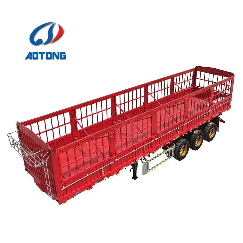new side wall fence semi trailer side boards 28 feet 40 50 60 ton sidewall fence drop side semi trailer zimbabwe