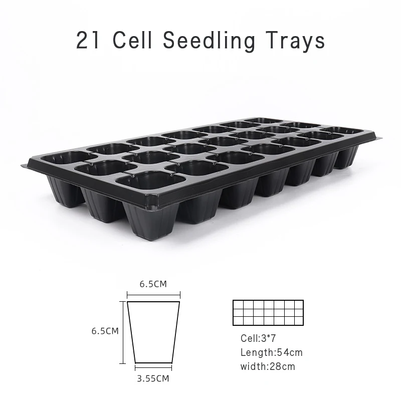 Seedling Trays Wholesale Seedling Tray Manufacturer sale 21 cells Flower Vegetables Plant Germination Growing Nursery Tray