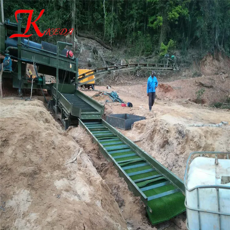 keda Gold Dust Separation Machine/Alluvial Gold Mining Gold Leaching Machine For Sale