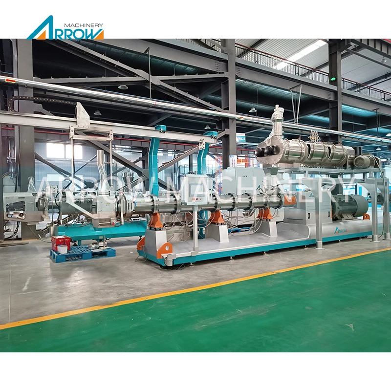 Aquaculture automatic fish feeding equipment 5 tons per hour floating fish feed machine