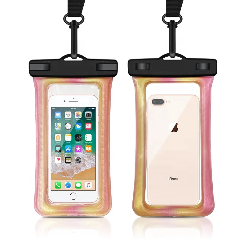 New Product Floating TPU Waterproof Phone Cases Dry Bag for Swimming Travel