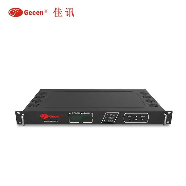 HD Headend Twin Channel CATV DVB-T Digital RF Modulator