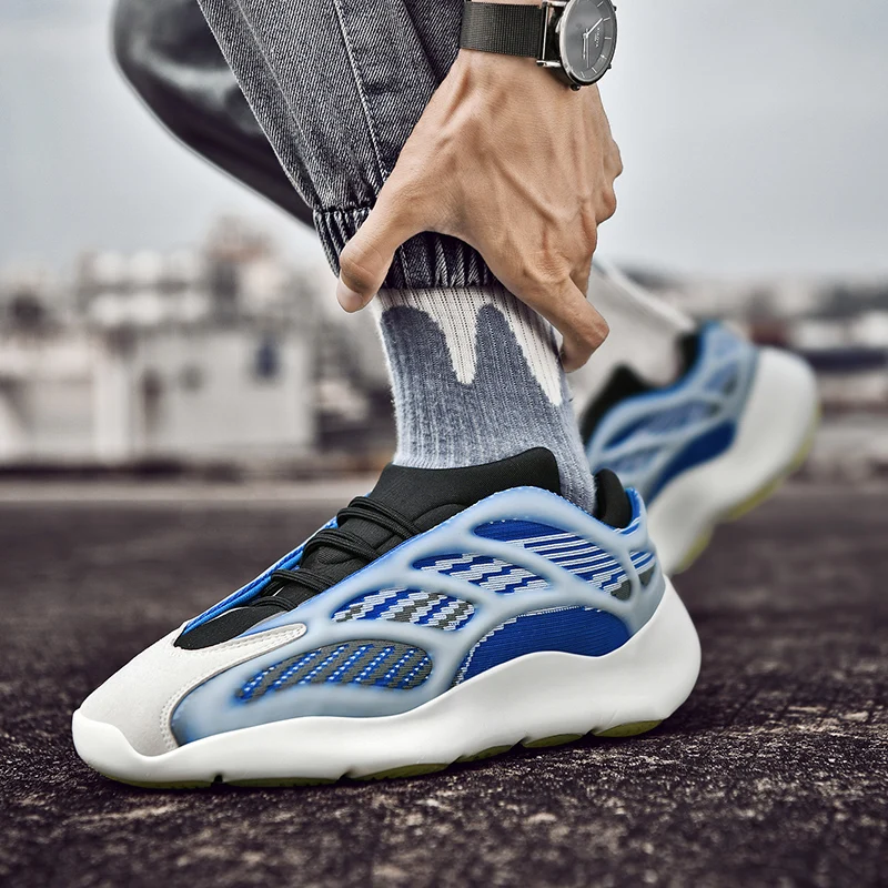  Высококачественные оригинальные кроссовки Yeezy 700 модные мужские V3 спортивная обувь для бега