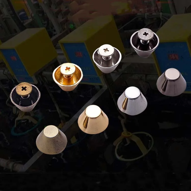 Zinc alloy  bucket metal rivet garment accessories studs bag hardware decoration handbag bottom rivets