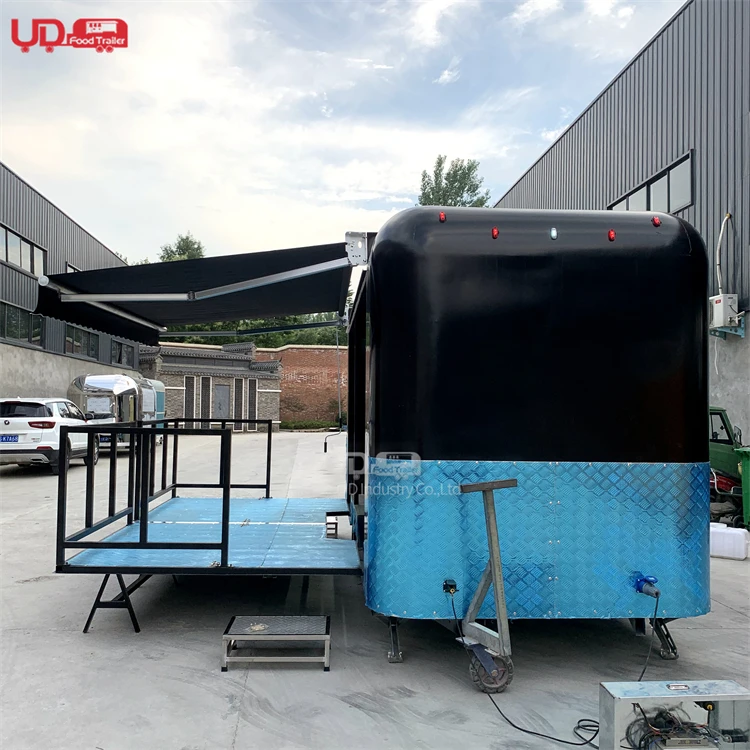 Mobile Bar Trailer Barber Shop Multifunctional Truck Trailer Mobile Stage Truck Mobile Concession Trailer with Ce Certified