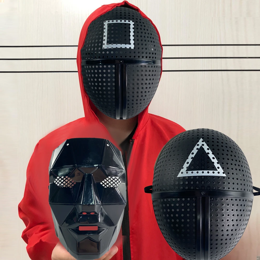 2021 Hot Sale Halloween party gifts Cosplay Mask Korea Teleplay Game Mask