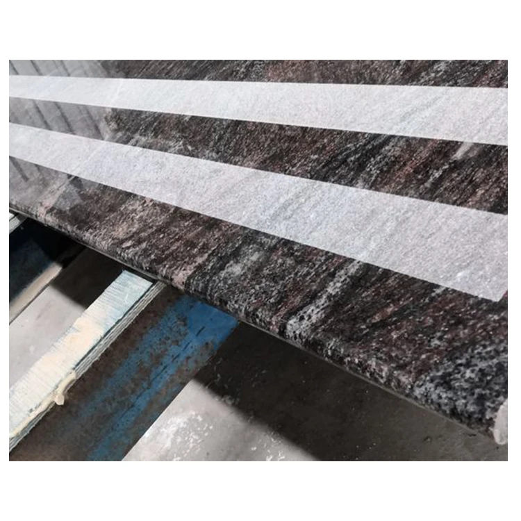 Natural Brown Granite Indoor Stone Stair Steps Granite Paver Stone Tile China