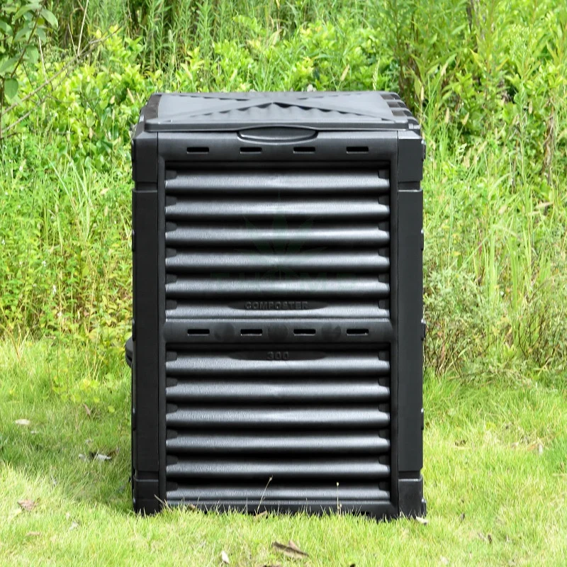 Outdoor Kitchen Composting Food Waste Disposer Garden Compost Bin