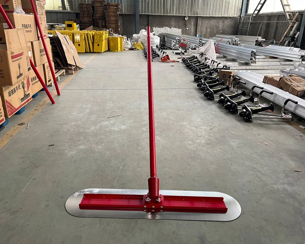 Cement Concrete Polishing And Texturing Large Trowel For Concrete Floor Carton Steel Plastering Trowel electric bull float