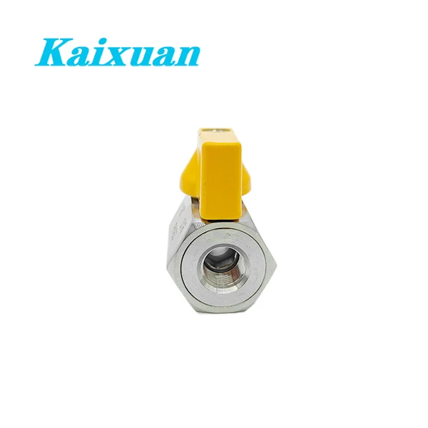 Factory wholesale & Free sample Stainless Steel 304 316 1/8 '-1' female to male thread mini ball valve FM 1000WOG PN63