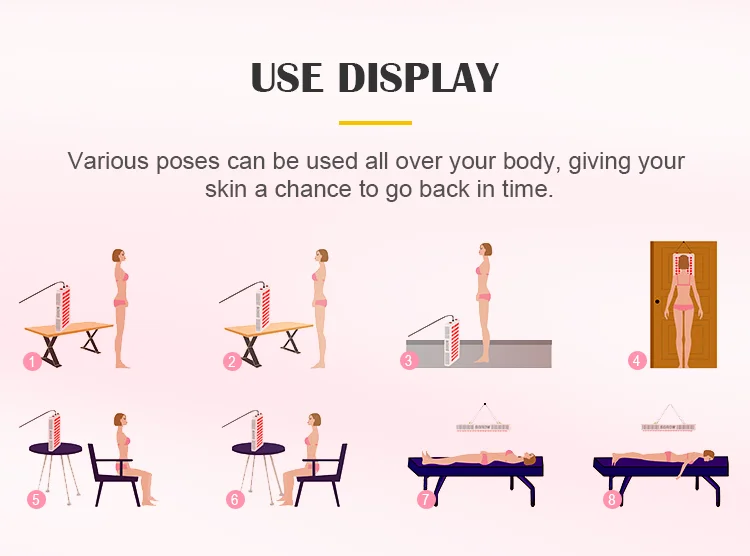 New Arrived 660 Nm 880 Nm  Face Rescue Whitening Red Light Face Led Light Therapy Machine Therapy