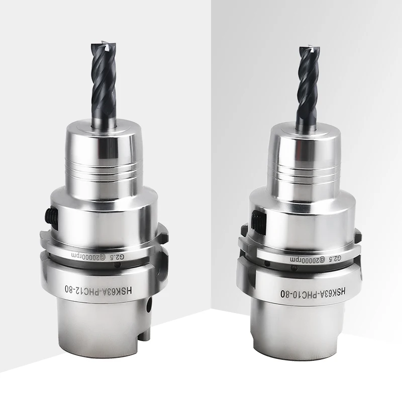 Good price HSK PHC  hydraulic chuck 40CrNiMo Material HSK63A-PHC06  tool holder shank