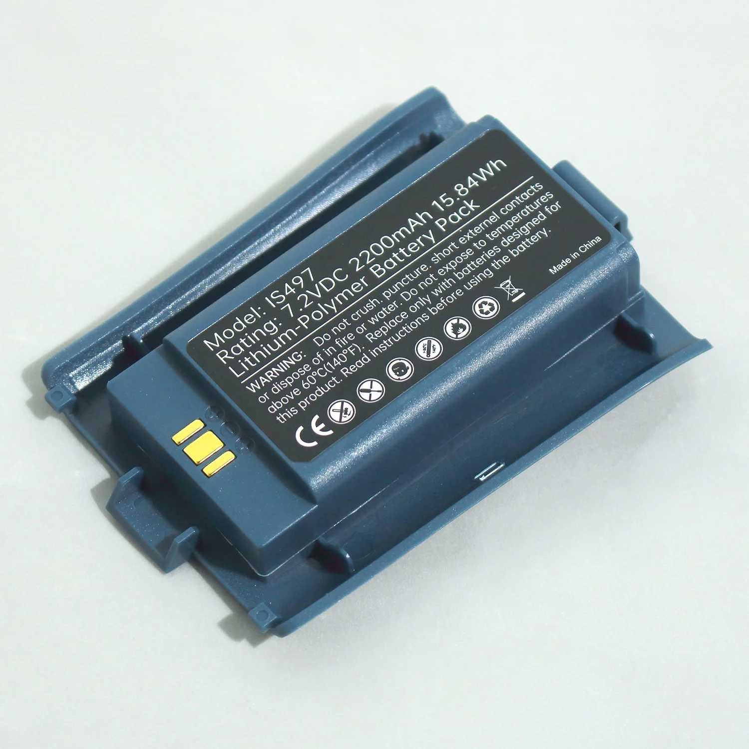 PAX IS497 Battery With Cover for PAX S90 Replacement Battery 7.2V 2200mAh POS Terminal battery