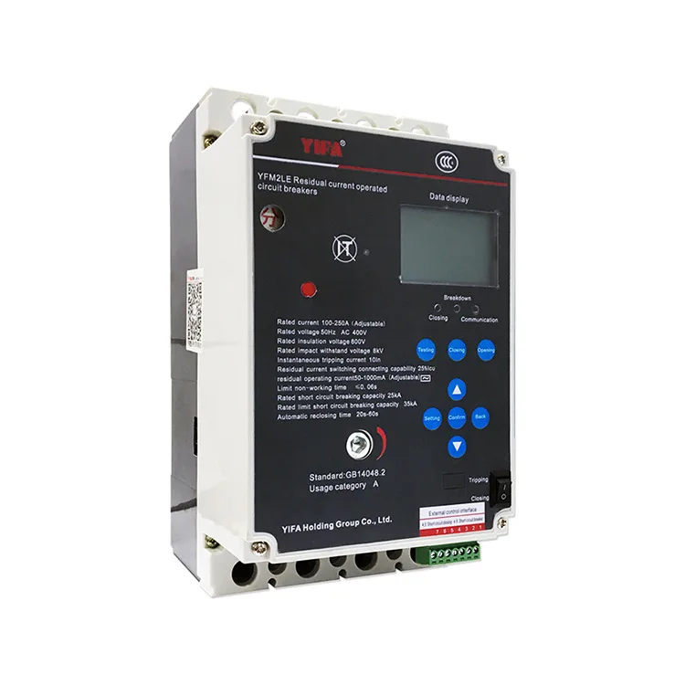 
Высококачественный искусно изготовленный автоматический выключатель RCCB YIFA YFM2LE 