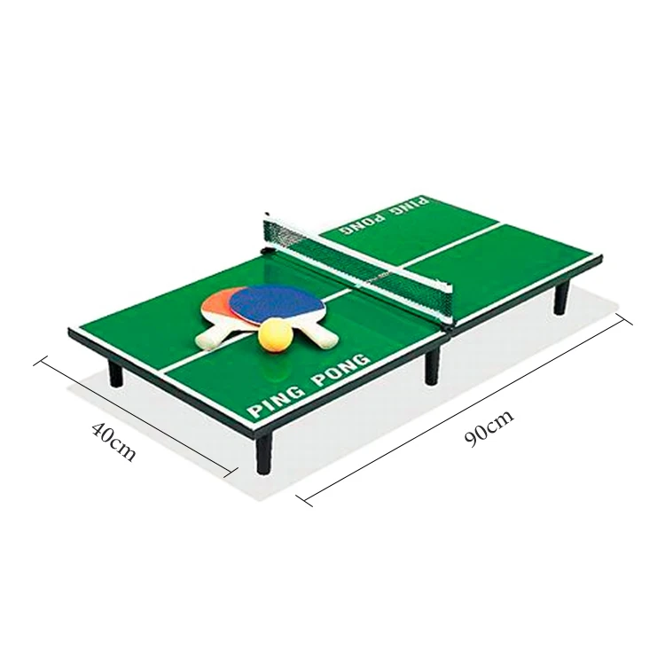 Высококачественная детская настольная игра для спорта в помещении 90 см портативный деревянный мини-комплект настольного тенниса