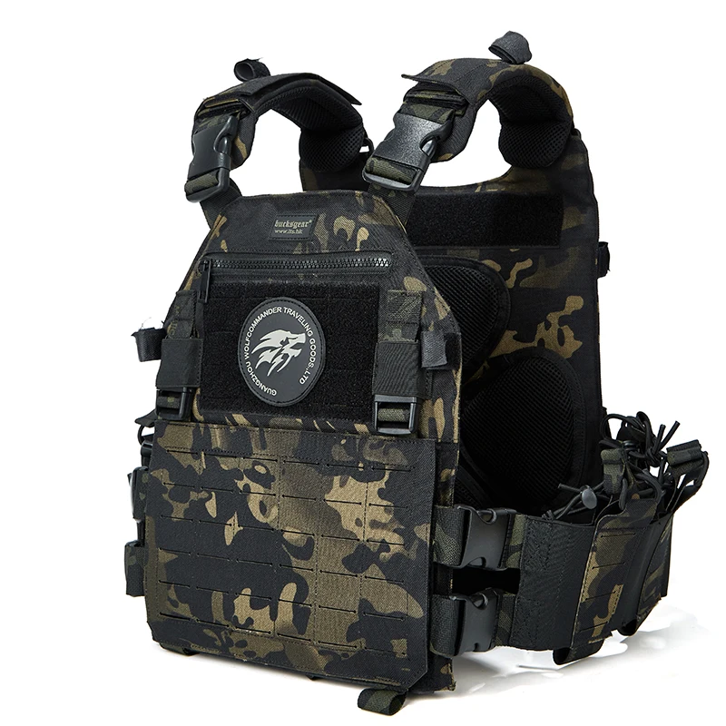 New Arrival Military Tactical Army  SWAT Training Gear Molle System Camouflage Plate Carrier Vest military combat tacatical vest
