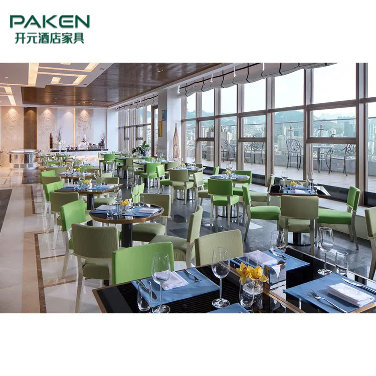Custom hotel restaurant furniture set 5 star restaurant interior design