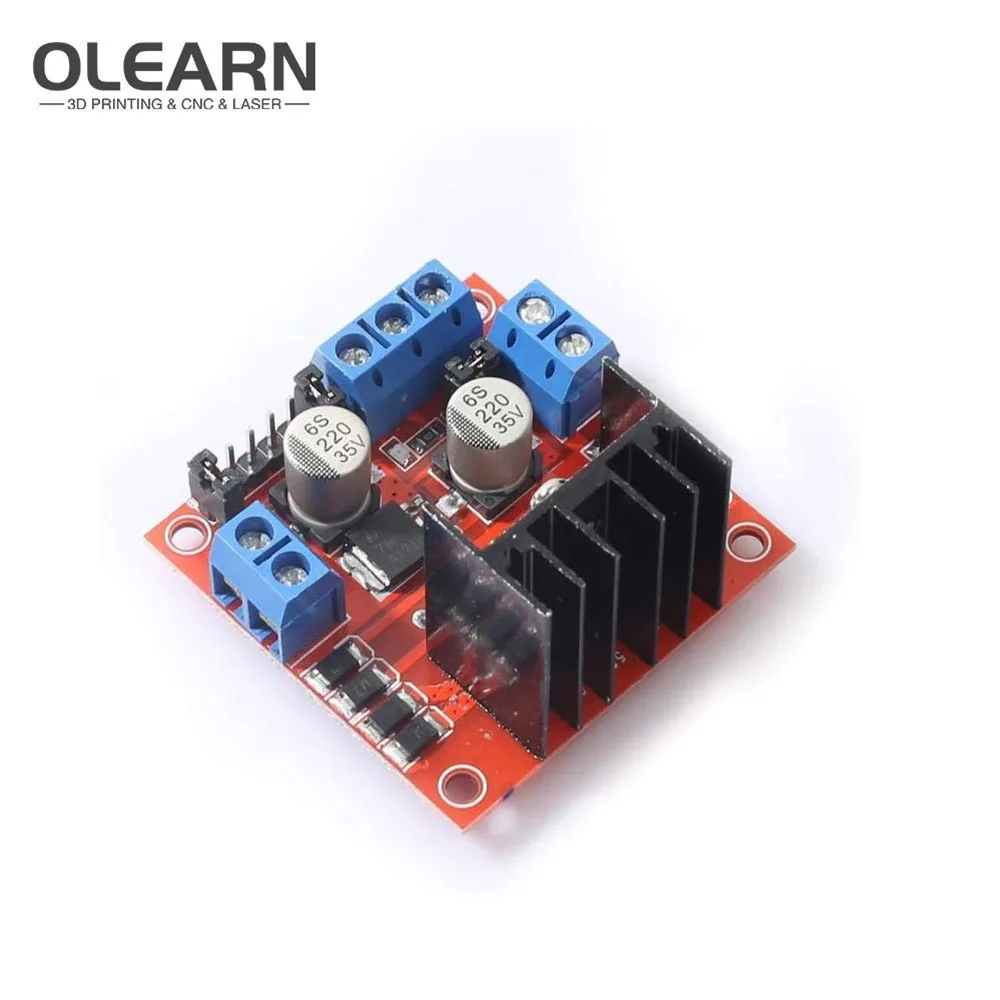 L298n Motor Drive Controller Board Module Dual H Bridge DC Stepper Compatible with Ar-Duino Electric Projects