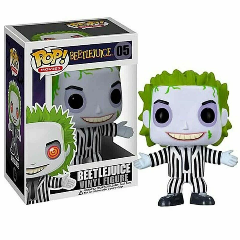 Funko Pop 05 Horrior Series Vinyl Beetle Juice Action Figure Model Toys